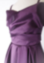 Miniature : Robe de Gala Violette en Satin pour Fille "Hera"