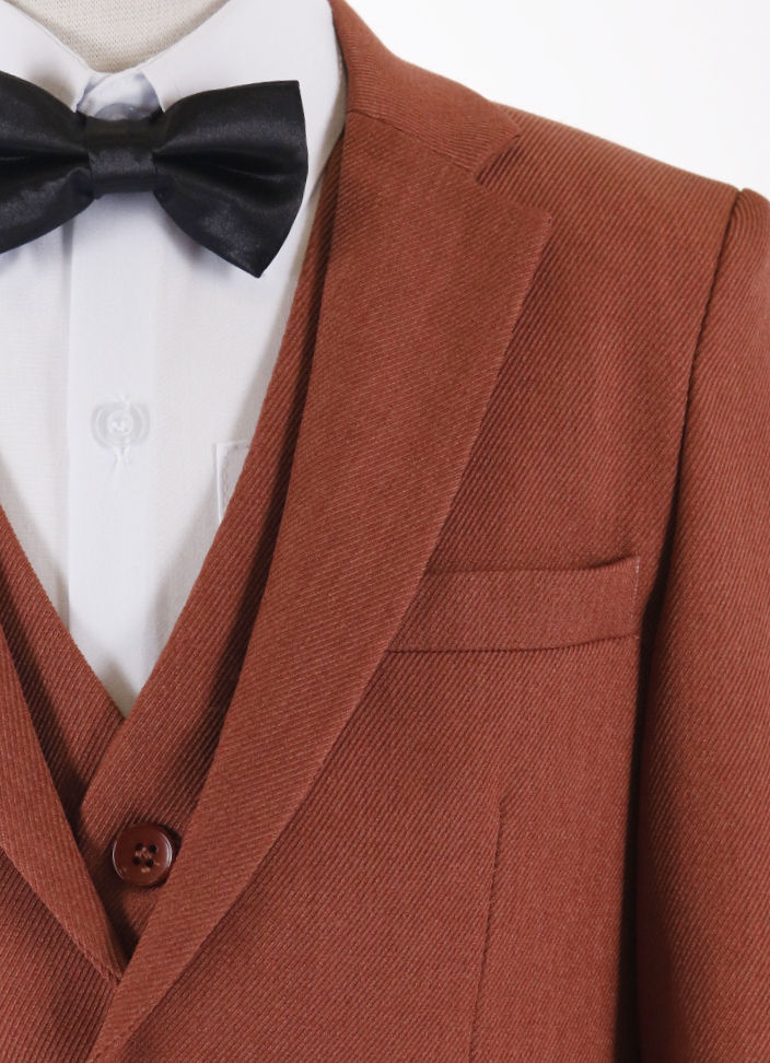 Miniature : Costume Terracotta de Cérémonie pour Garçon "Daniel"