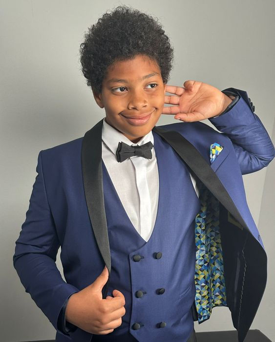 Blazer formel pour garçon, veste de costume à un bouton, blazer Blazer formel pour garçon, veste de costume à un bouton, blazer