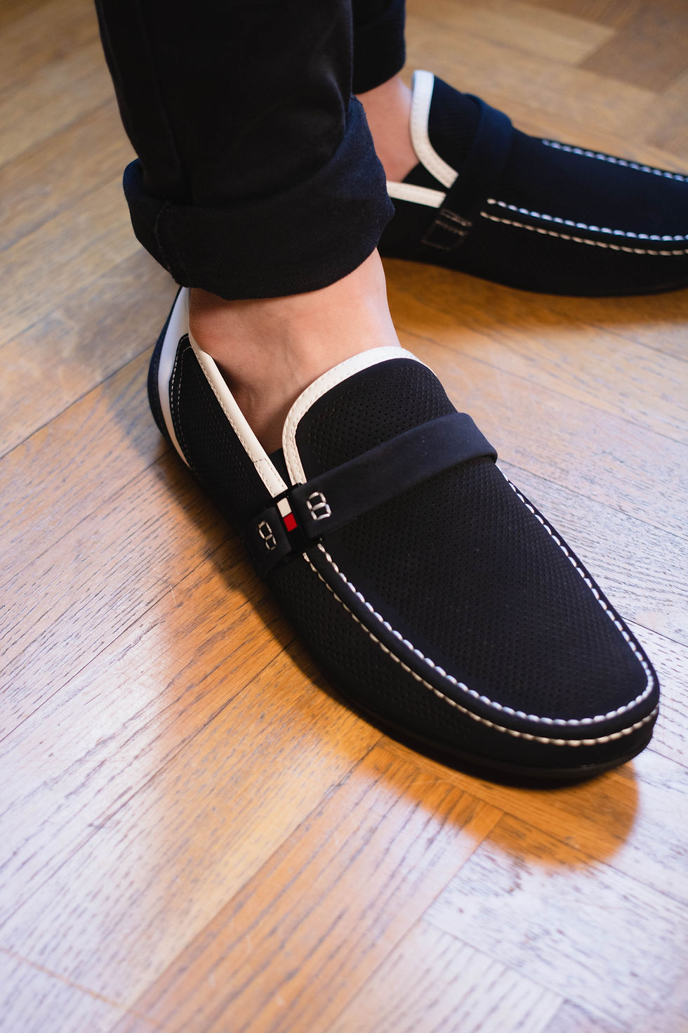 Miniature : Mocassin Marine pour garçon "Skipper"