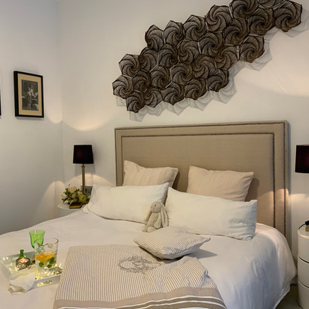 Schlafzimmer mit Bad