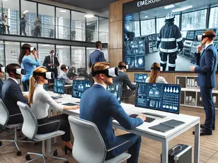 אימוץ משקפי מציאות מדומה בארגונים: הדור הבא של חוויות והכשרה