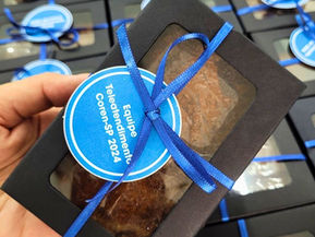 Brownies personalizados para presente de final de ano — Coren São Paulo | UPgeek