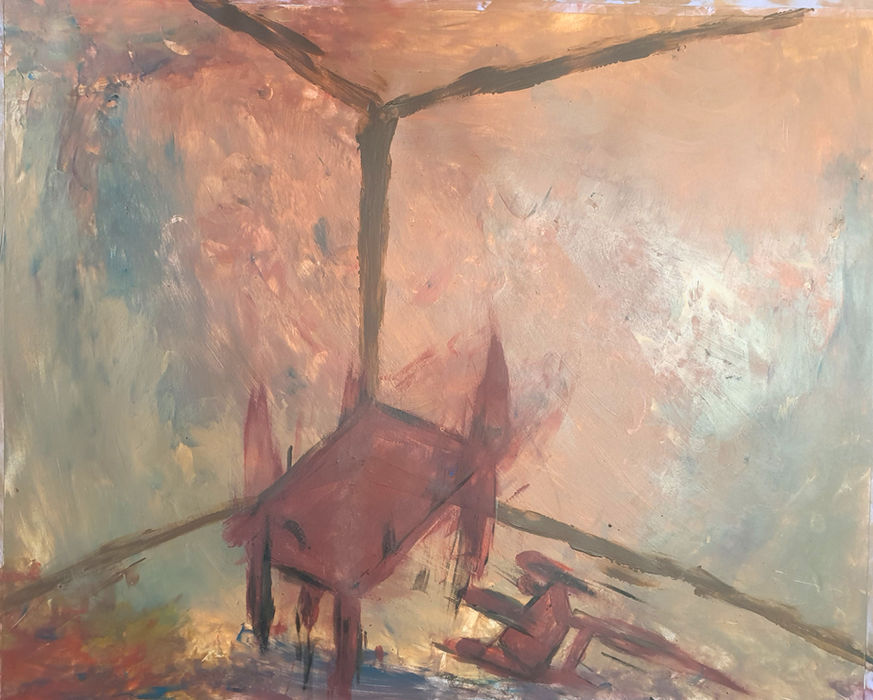 Joe Clarke Fear for the Flesh, 2021, acryilic, a3.jpg