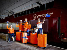 Paralympische atleten met Eurostar naar Parijs 