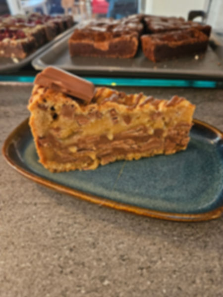 Galaxy Caramel Cookie Pie