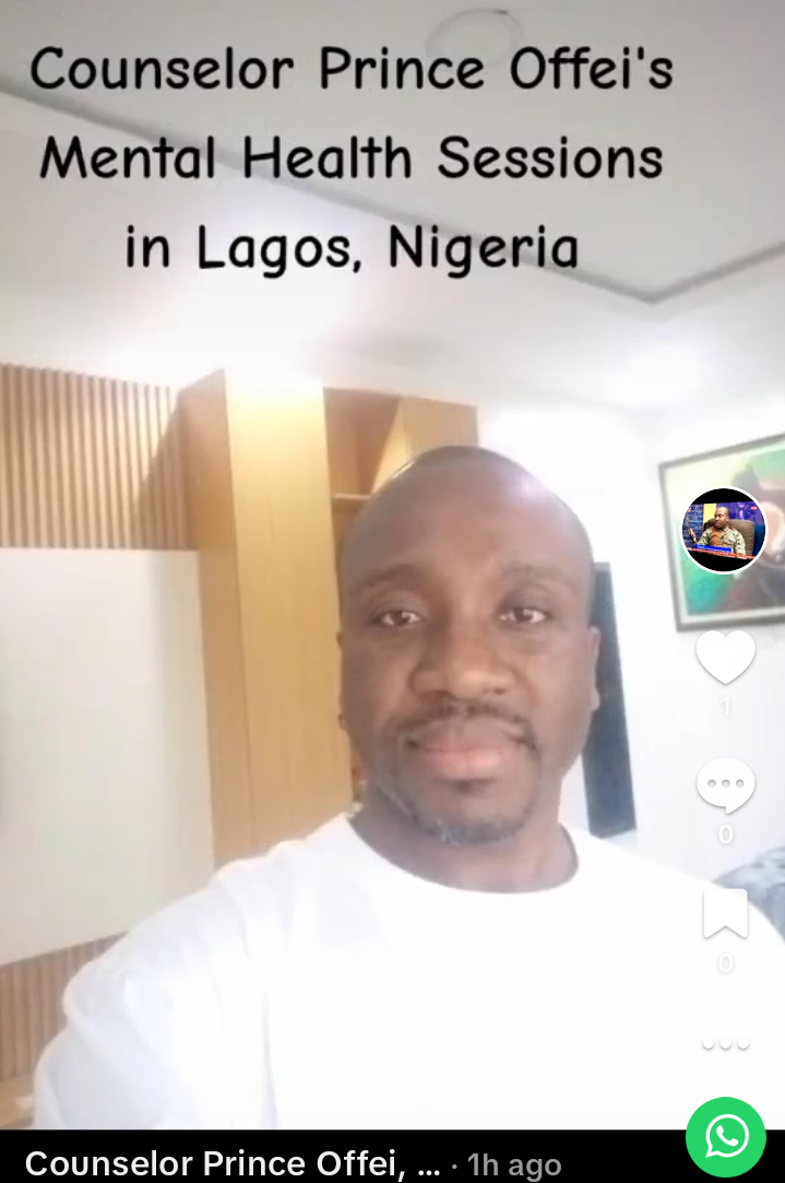 Counselor Prince Offei (a leading Mental Health Professional, ADR Expert,  CPAC Founder, Lecturer, and Marriage Counsellor) delivers Mental Health Sessions during a Nigerian Mental Health Tour from Monday, 27th July to 2nd August, 2026.  Lagos, Nigeria was an absolute success!