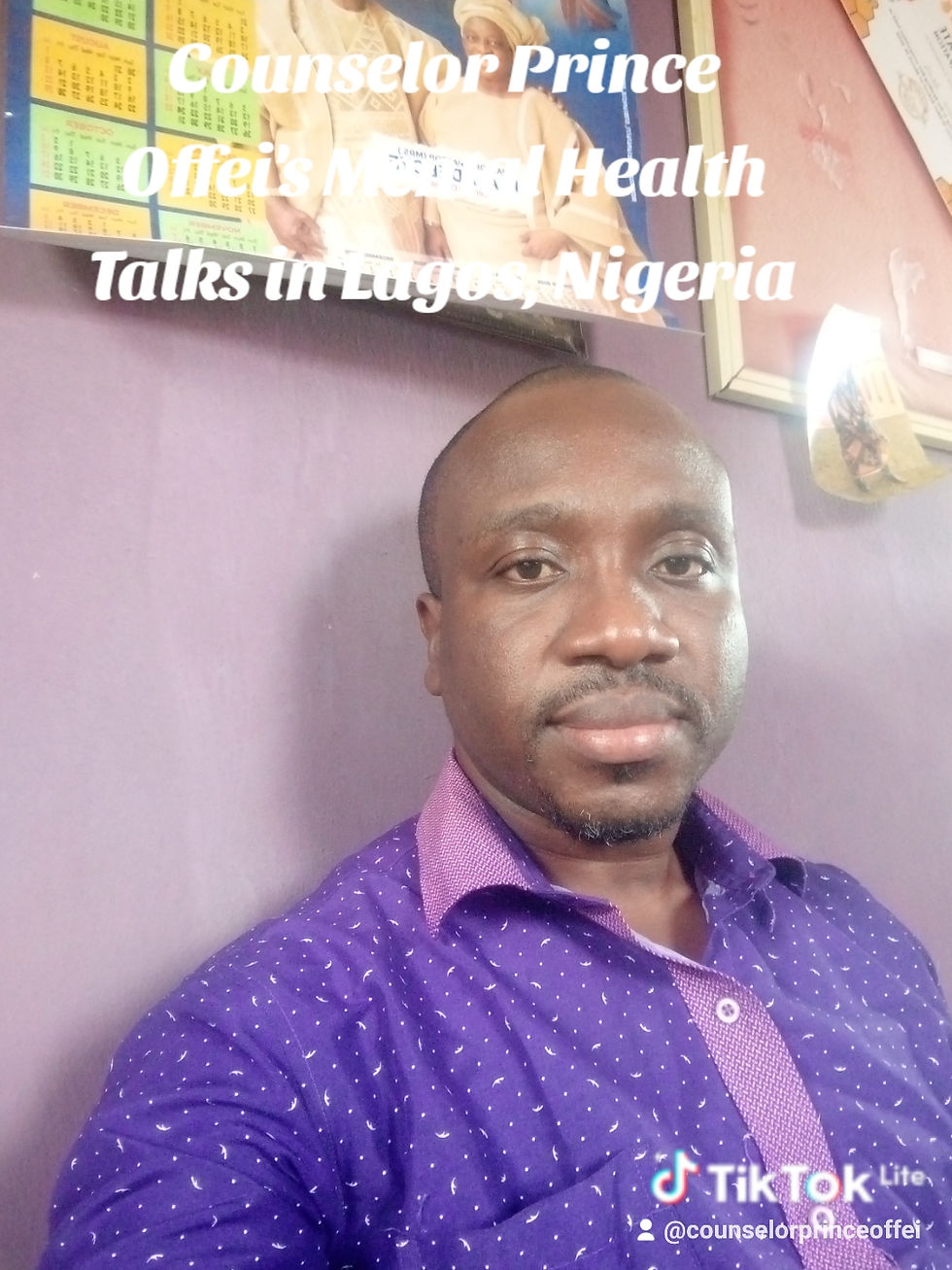 MASTERING STRESS: A Mental Health Session with CPAC's Founder, Counselor Prince Offei, in Lagos, Nigeria. Lagos, Nigeria was an absolute success!