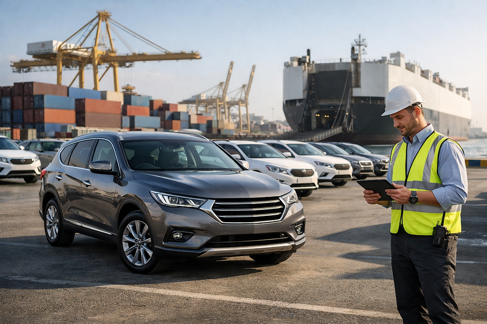 Car Shipping from Dubai to Egypt