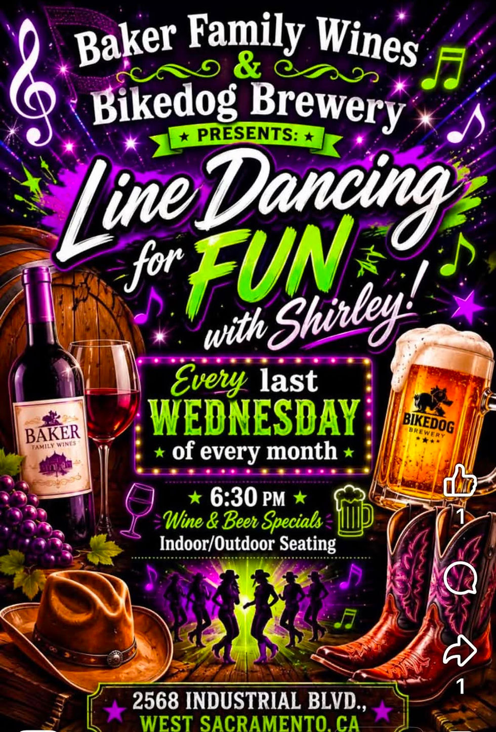 Line Dancing with Shirley