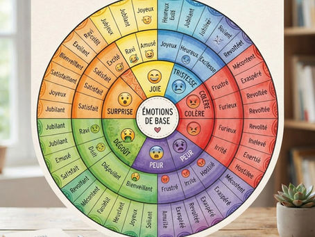 OUTILS: Roue des émotions du deuil