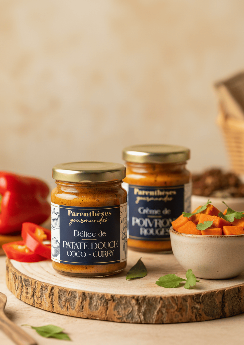 Miniature : Crème de Poivrons Rouges - 80g