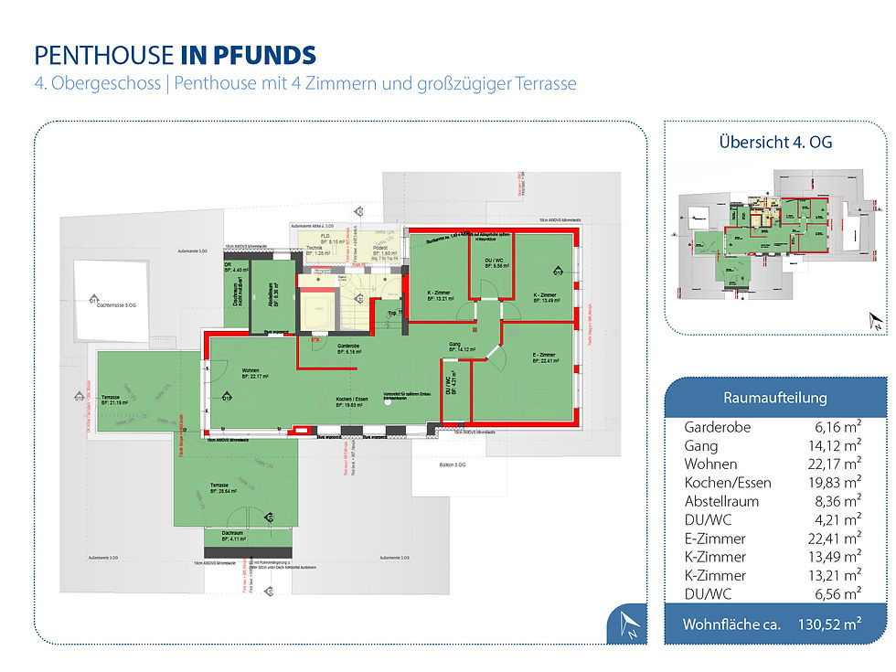 Miniaturbild: Exklusives Penthouse mit privatem Aufzug
