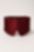 Zijden slaapmasker bordeaux rood