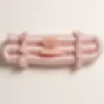 Roze hitteloze haarkruller zijden