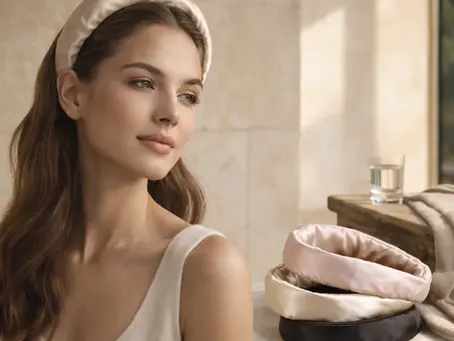 Haarbescherming overdag, bescherm je edges met een 6A kwaliteit zijden haarband