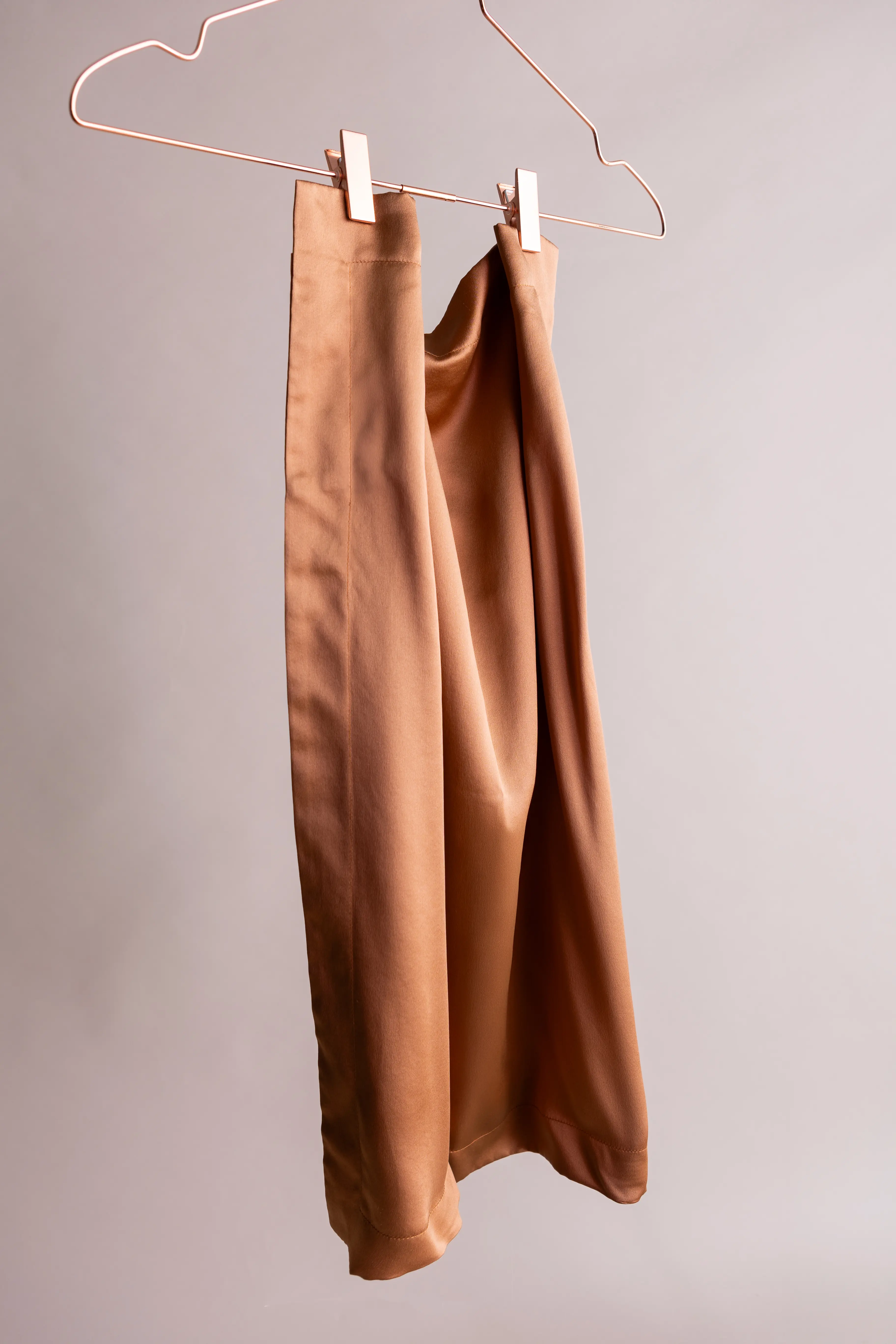 Luxe slaap comfort zijde kussensloop brons