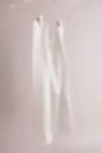 Thumbnail: wit zijden kussensloop