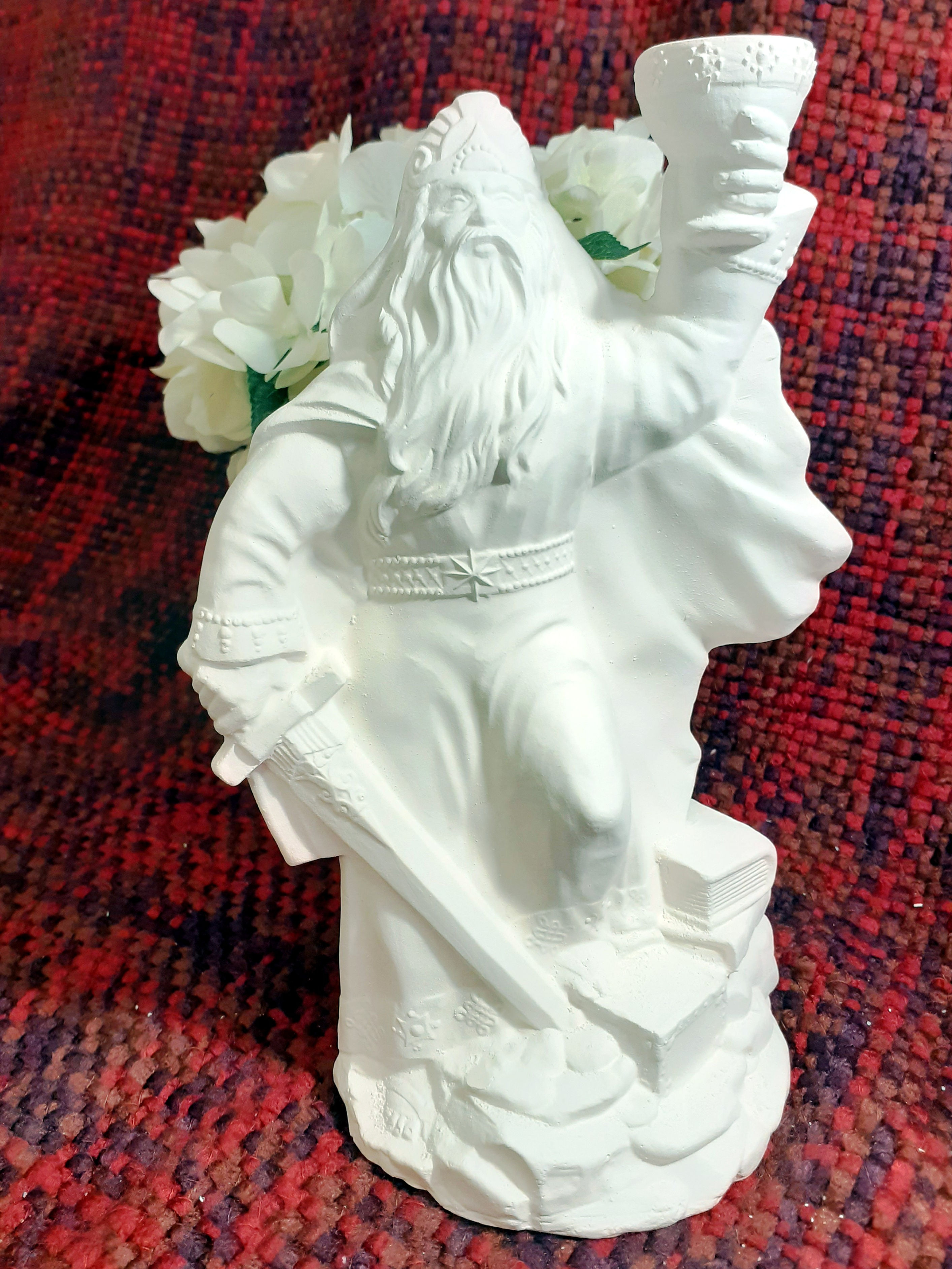 Wizard, Holding Chalice