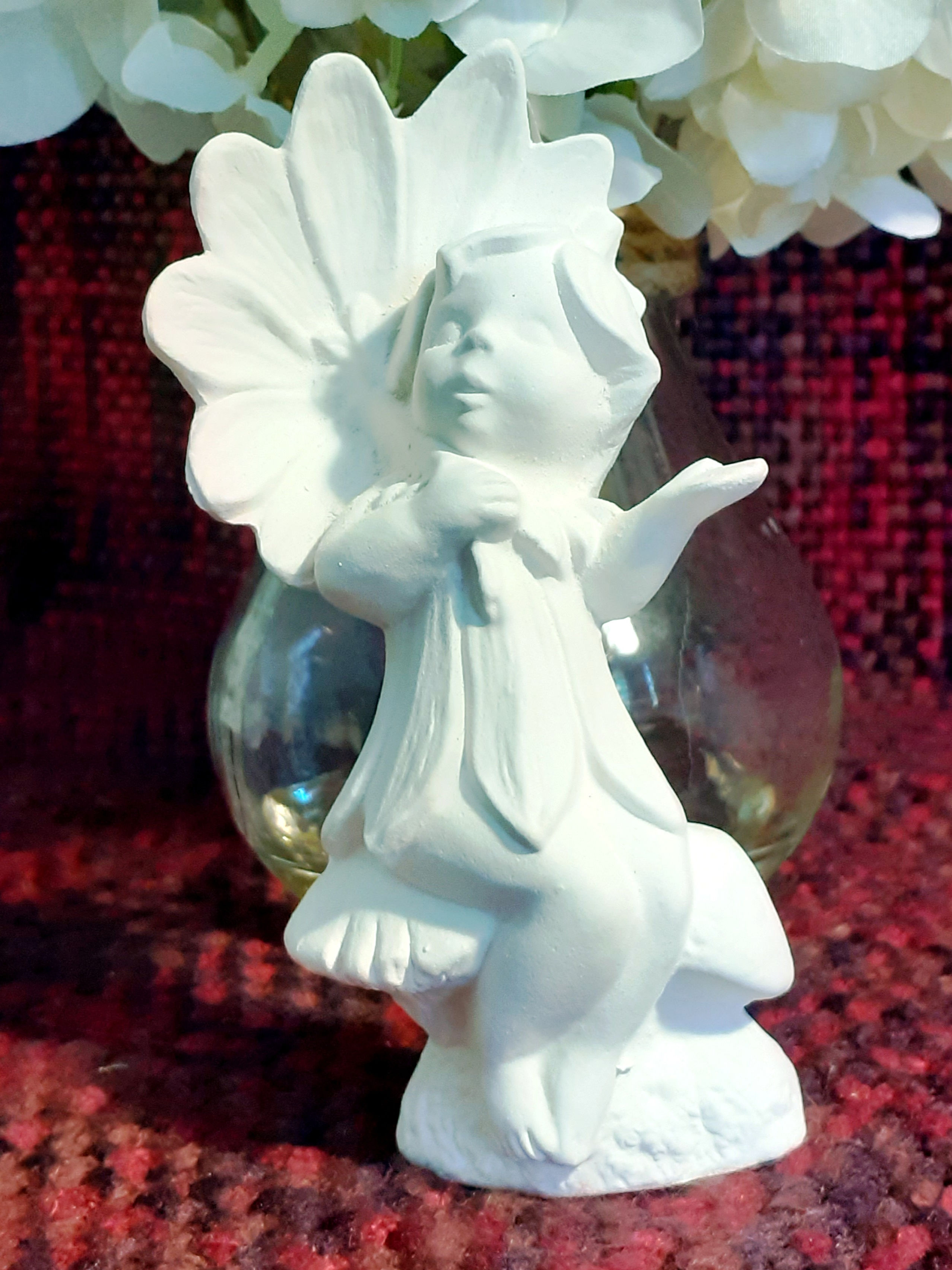 Fairy, Small, Dewdrop, Standing