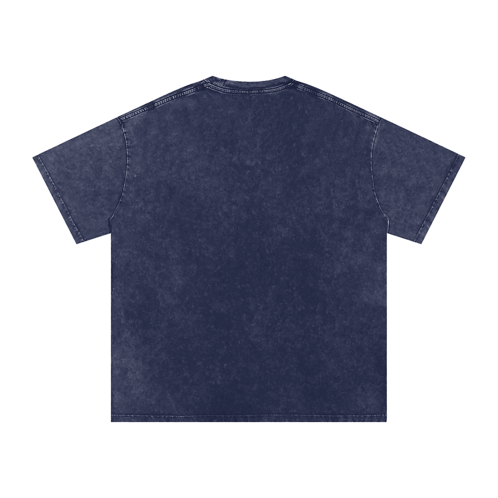 Thumbnail: Snow Washed Oversized Cotton T-Shirt-THE BEST WAY TO START