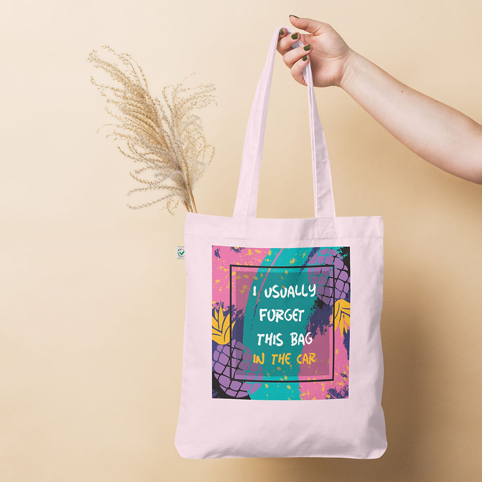 Miniatura: Organic fashion tote bag