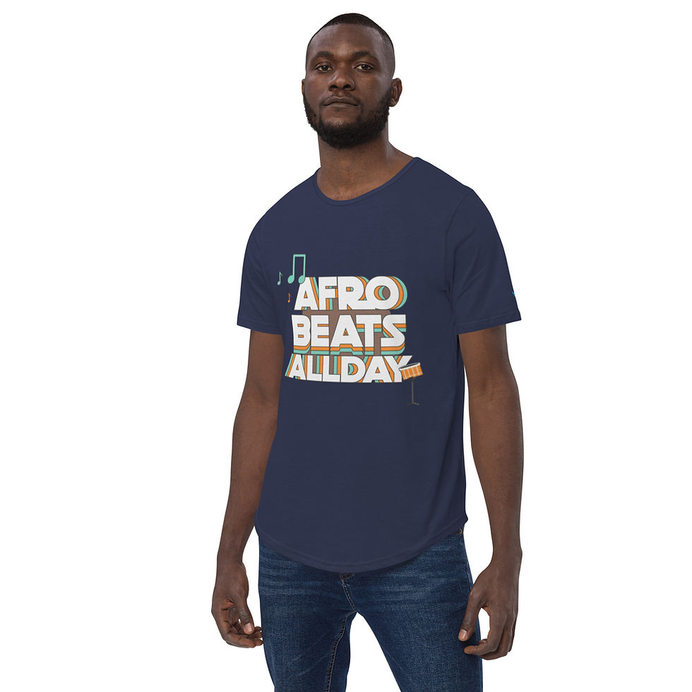 Miniaturbild: Men's Afrobeats Curved Tee