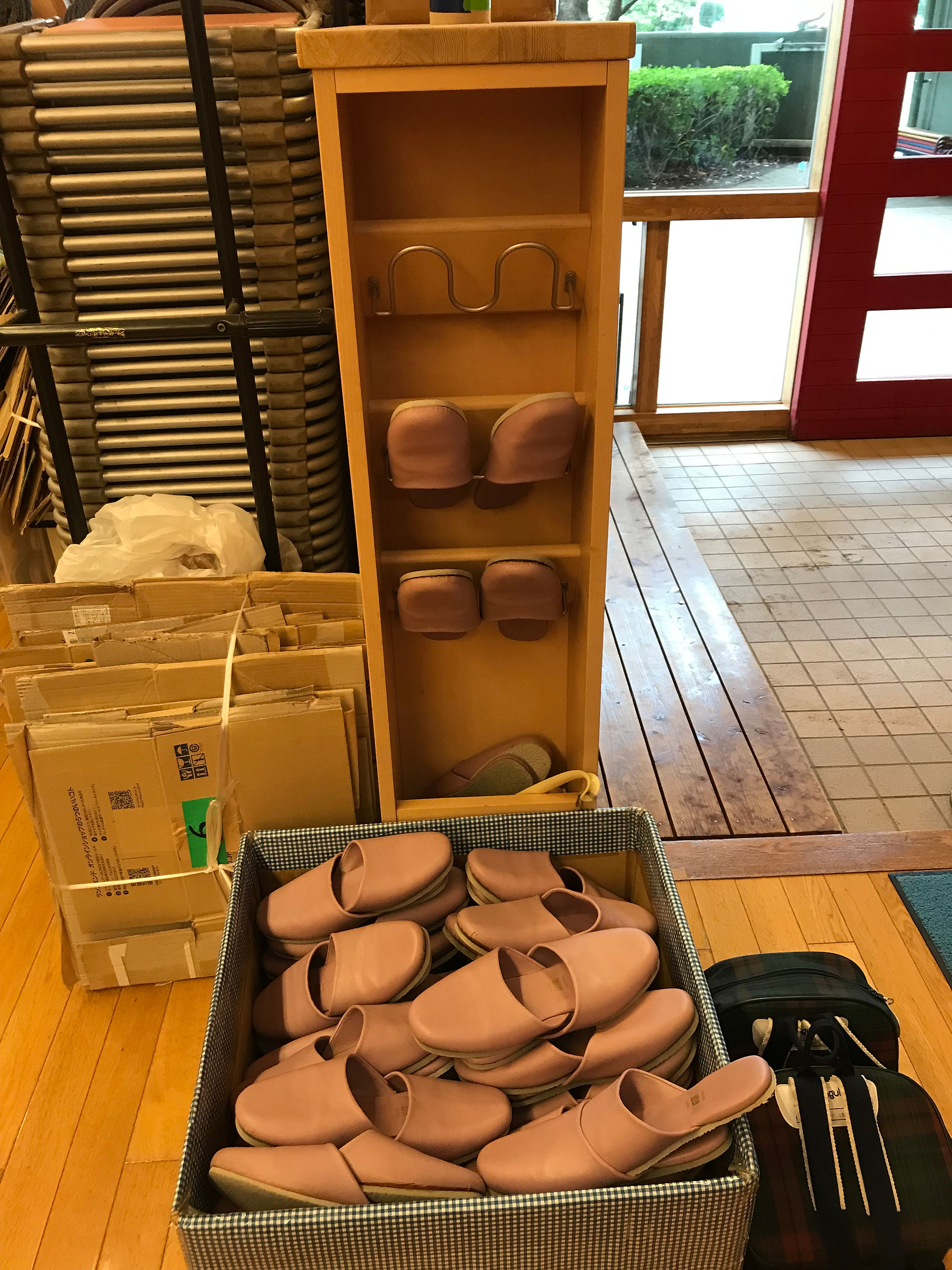 Slippers for visitors