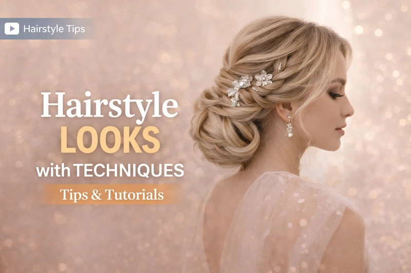 Hairstyle Look with Techniques