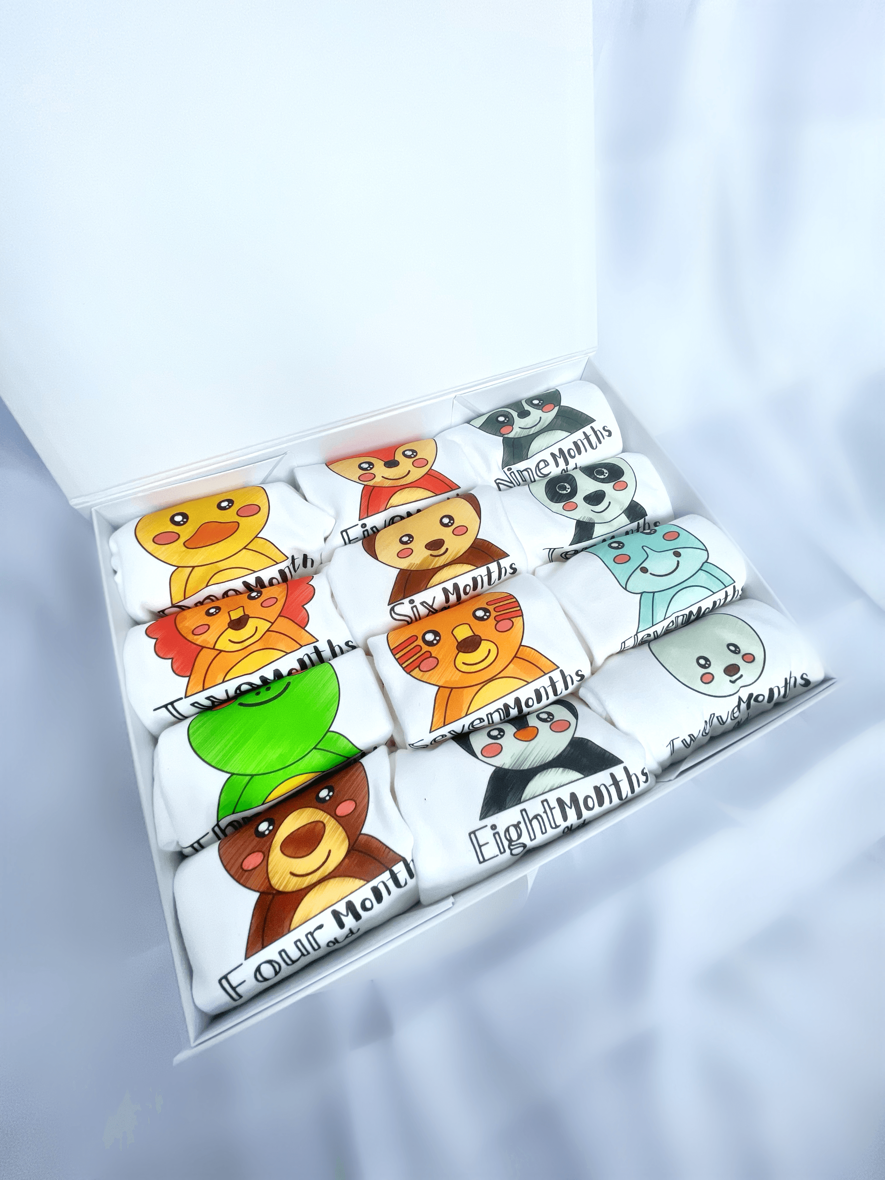 Milestone Animal Baby Grows