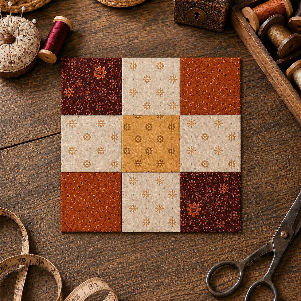 🧵✨ 9 Patch: o bloco que conquistou gerações