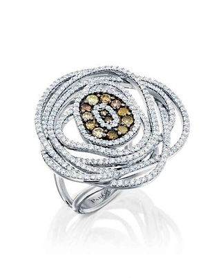 Handcrafted luxury jewelry, showcasing the final result after the 3D model was approved
