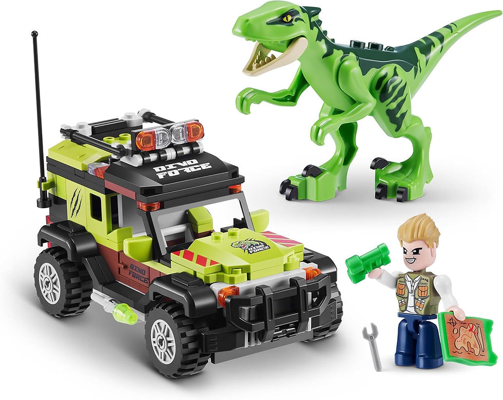 Thumbnail: ZURU MAX Build Dino Adventure Series 1 Egg Capsule (252pcs.)