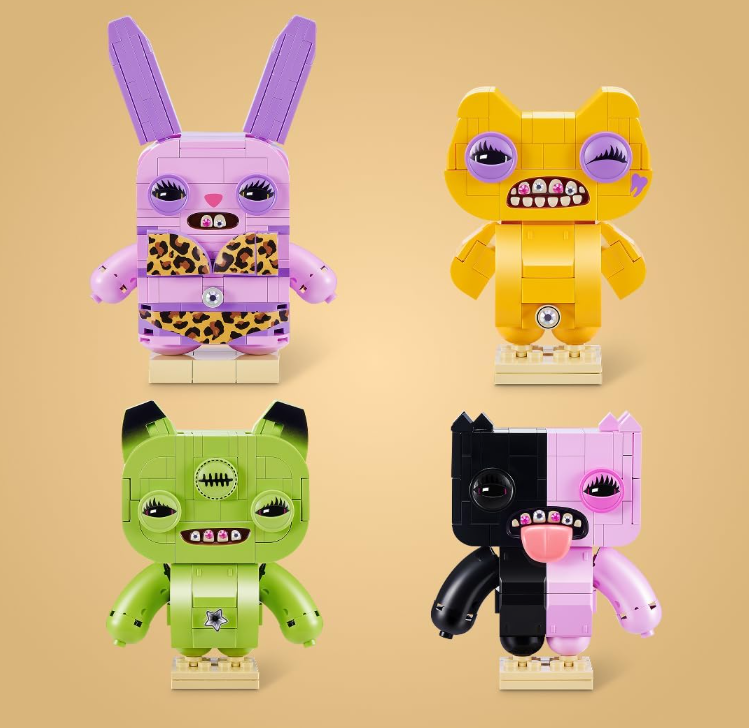 Thumbnail: S001-MAX-MAX PREMIUM-SERIES 1-FUGGLER BADDIES- Rabid Rabbit-CAPSULE,1Facing,8PC