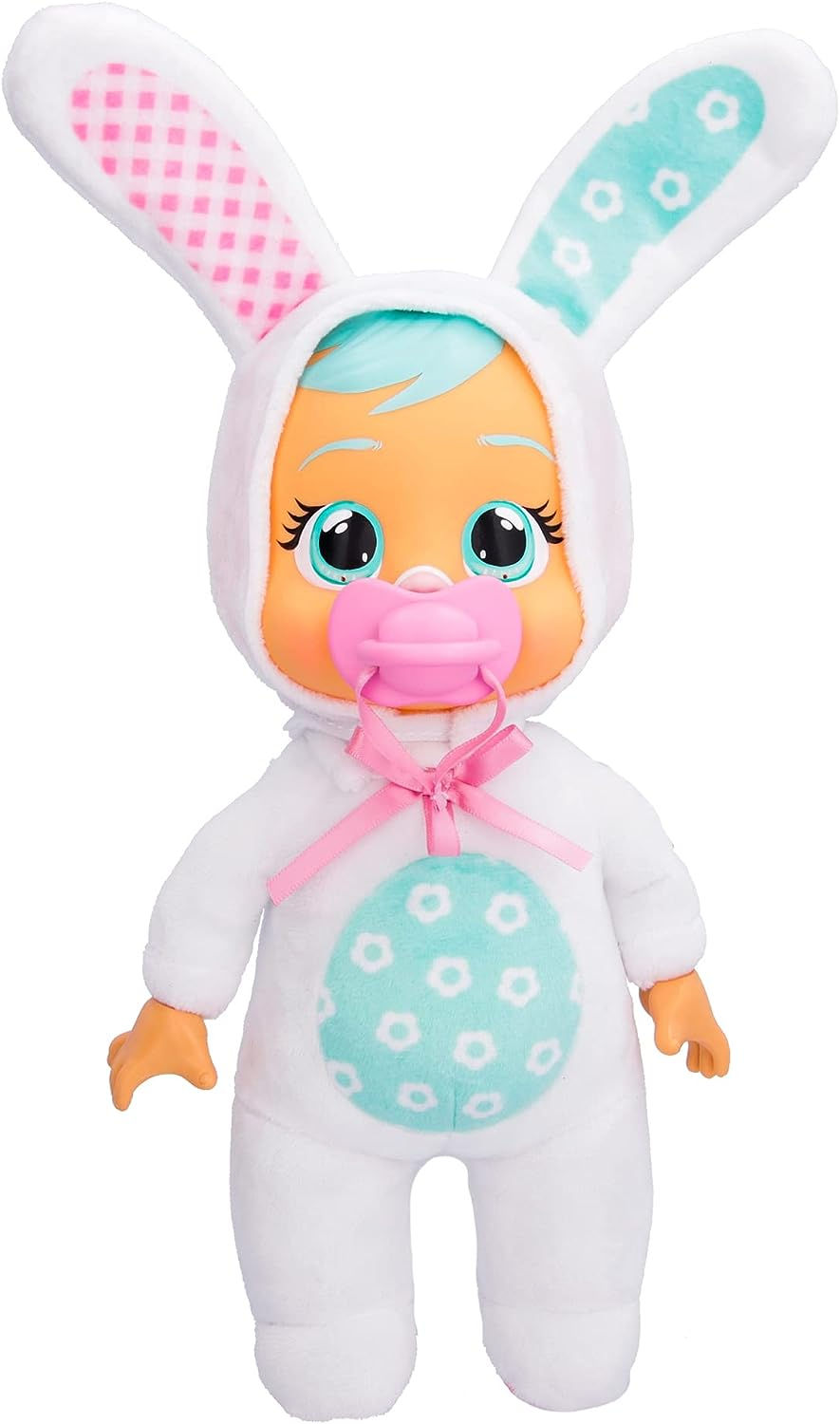 Thumbnail: Cry Babies Tiny Cuddle Bunnies-9 inch Baby Doll, Cries Real Tears