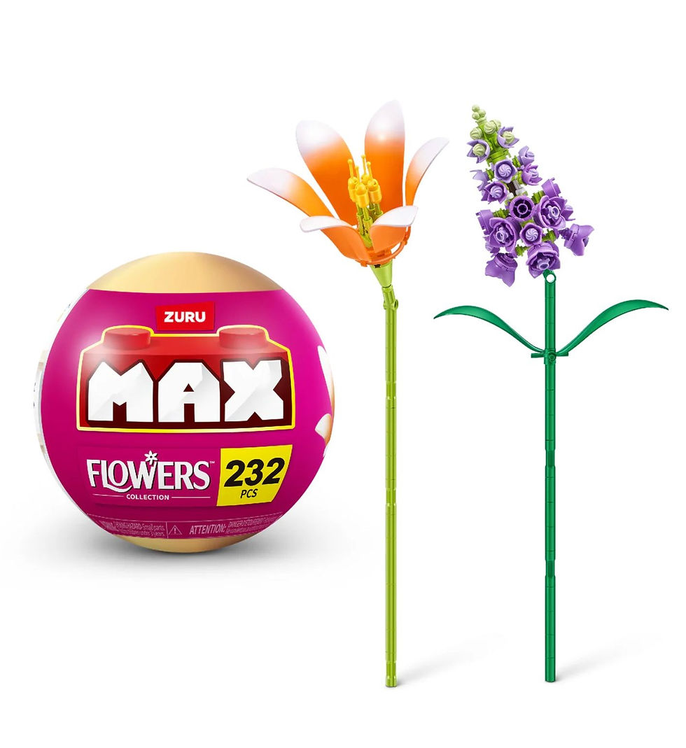 Thumbnail: ZURU Max Build Garden Long Flowers Series-Collection, Building Bricks