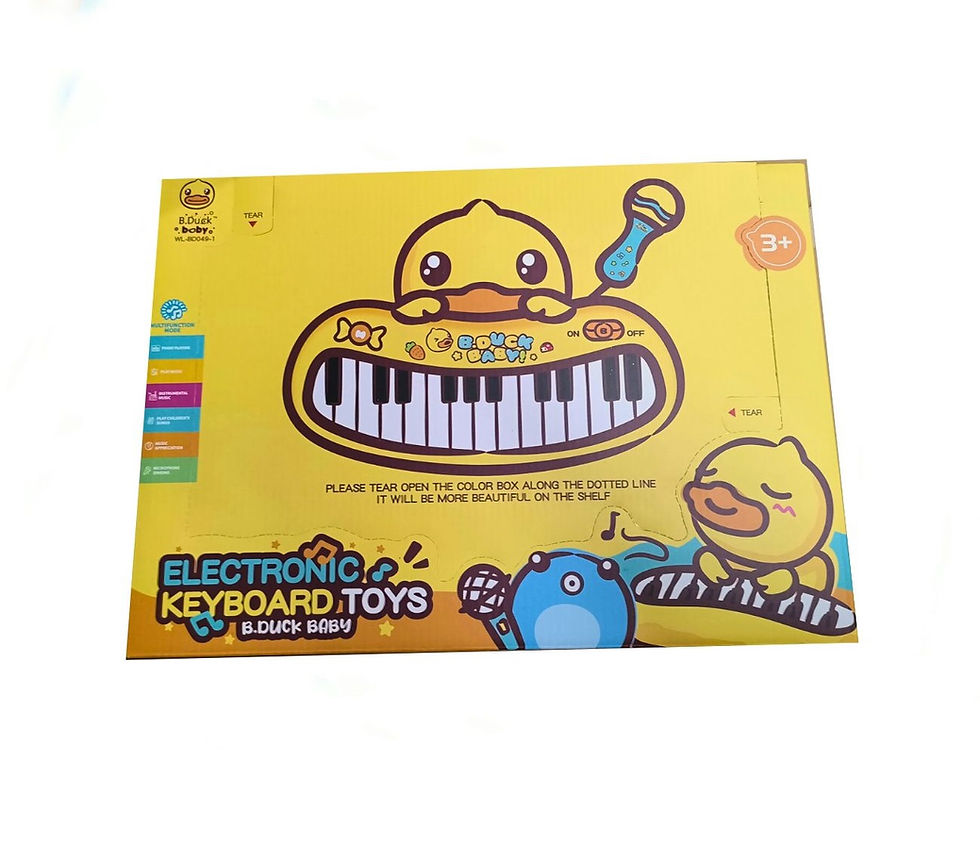 Thumbnail: B.DUCK Baby Electronic Keyboard Toys, 3+