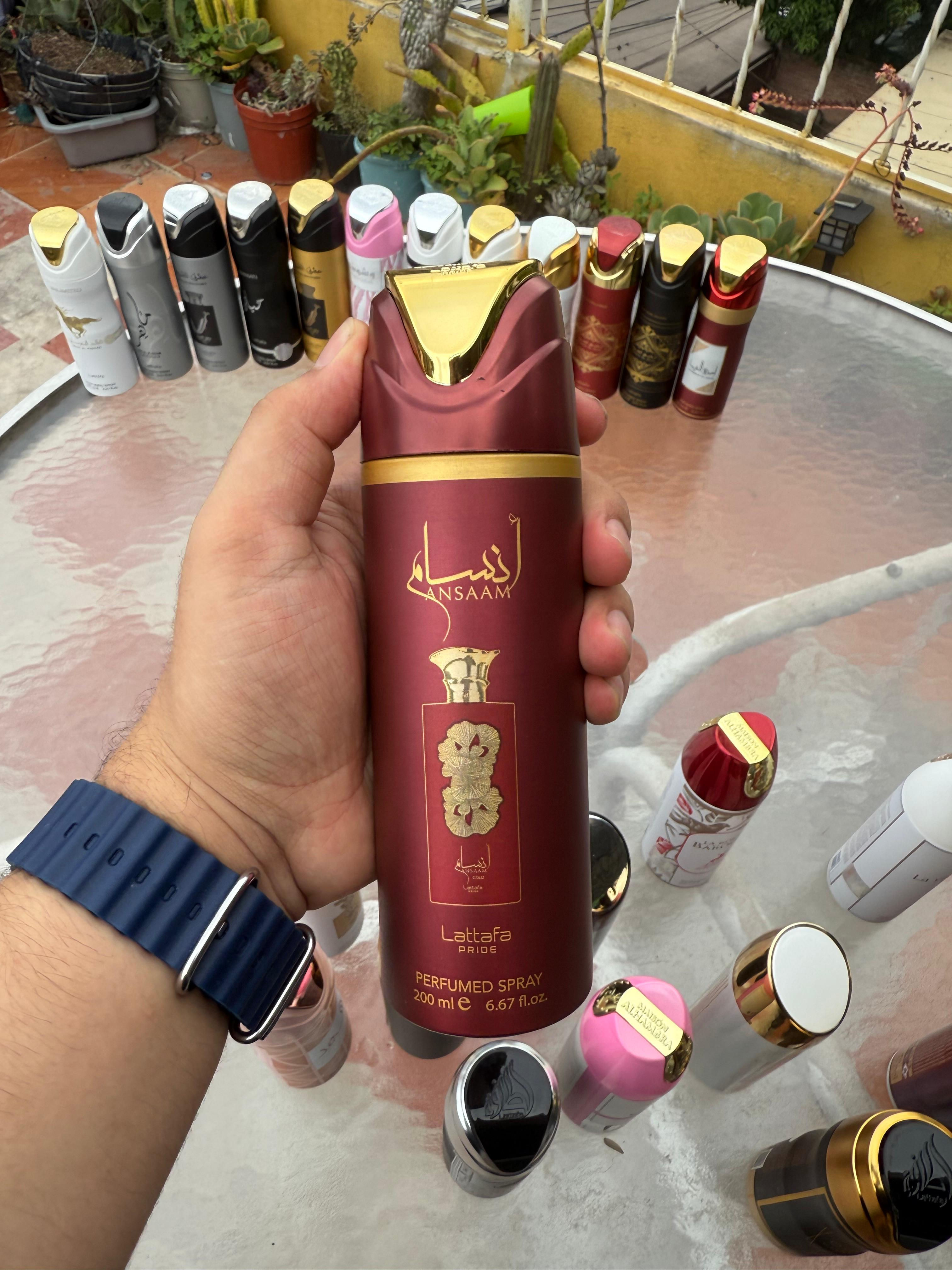 Perfume Spray Lattafa Ansaam Gold