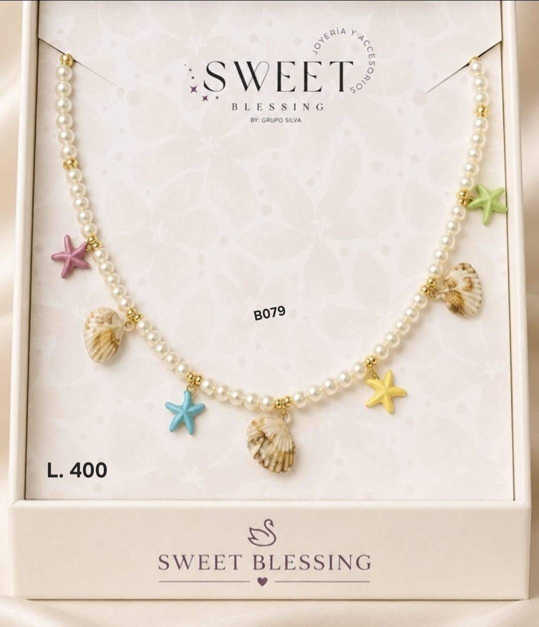 Collar Encanto Marino con Perlas y Conchas