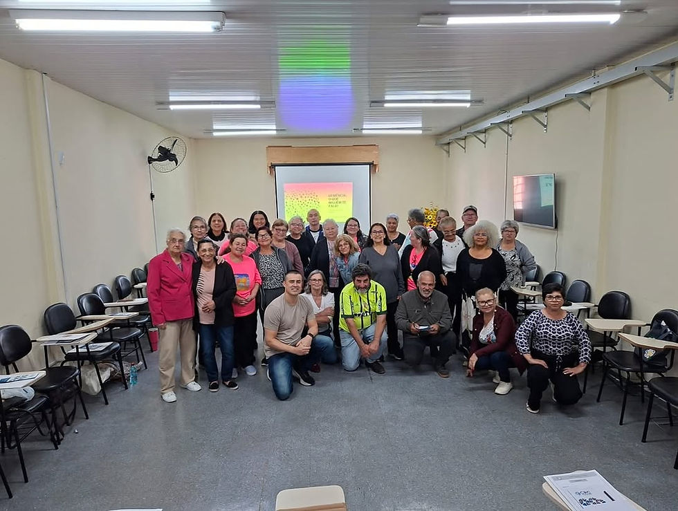 Hoje, dia 10 de novembro, ocorreu a palestra “Precisamos falar sobre a demência” que foi c