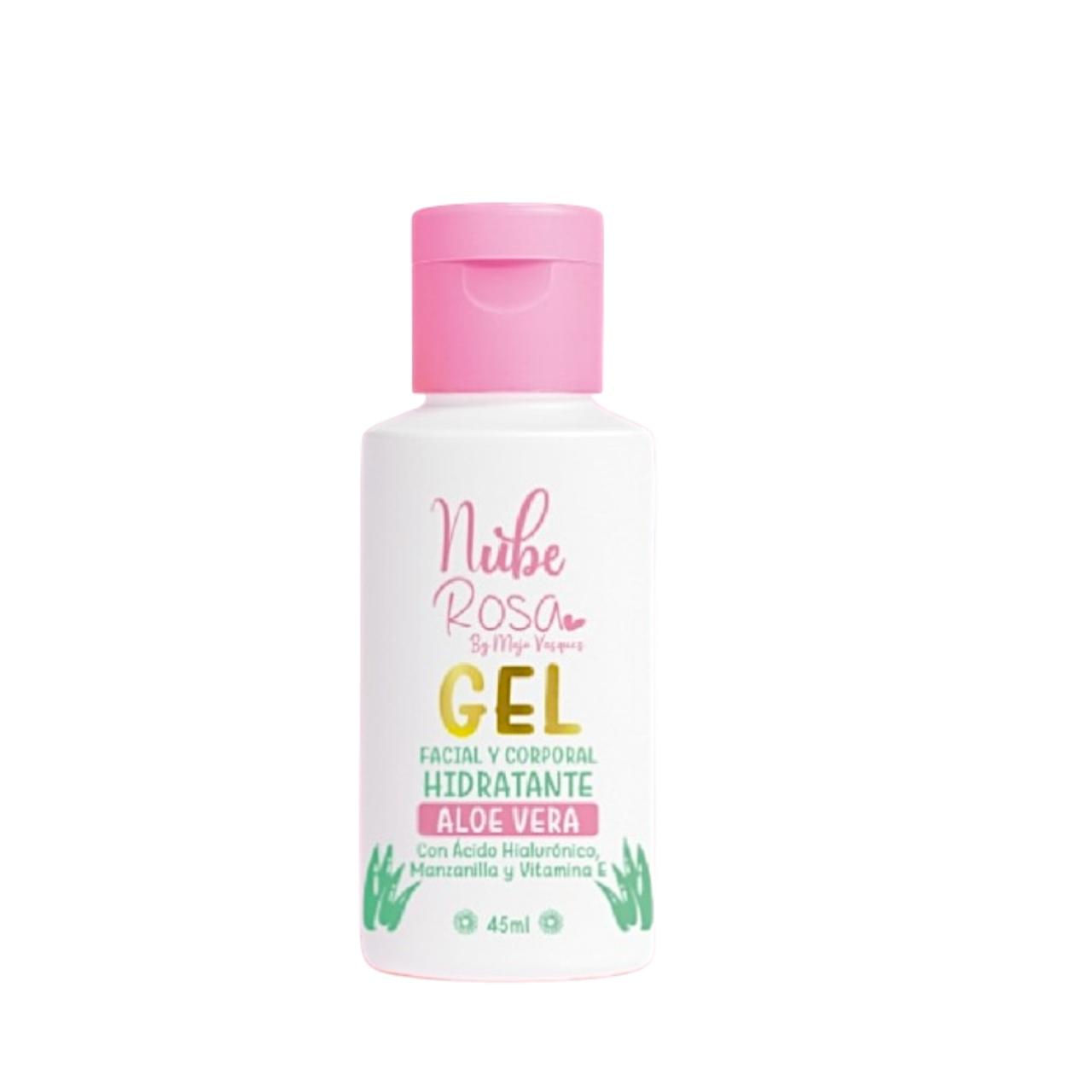 MINI GEL HIDRATANTE DE ALOE VERA NUBE  ROSA