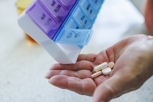 Medication and prescription tablets
