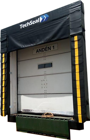 Sello de Cabezal Solido, Sellos para Anden de Carga, Sellos para Andenes de Carga, Shelters para Anden de Carga, Abrigos para Anden, Empaques para Anden de Carga, Sellos de Espuma para Anden, Distribuidor Sellos para Anden de Carga Techseal, Sellos Cabezal Solido en Mexico