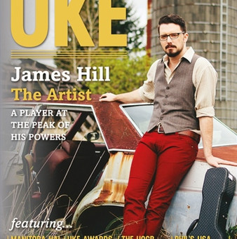 I'm in Septembers issue of Uke Magazine