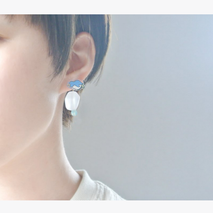 Thumbnail: Harapecora｜Penguins Lazy on Ice Earrings