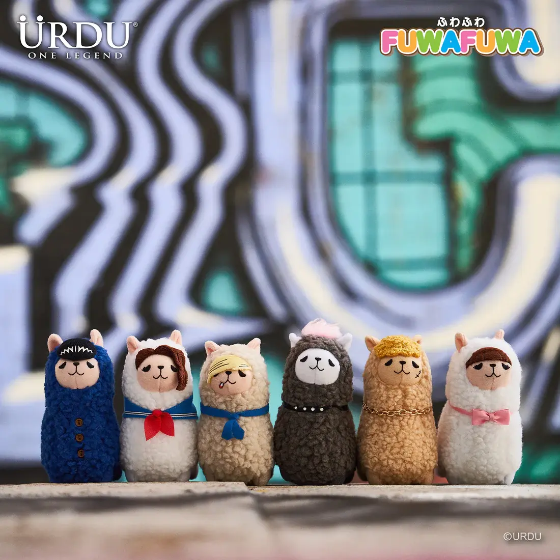 URDU｜不良少年羊駝FUWAFUWA盲盒 Part 3