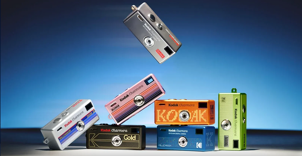 Thumbnail: 預購 KODAK CHARMERA - MILLENNIUM 鑰匙扣數碼相機盲盒（千禧特別版）