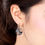 Thumbnail: Mille-Feuille Fashion｜Turner's Sphere Earrings (Grey)