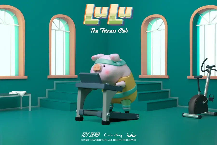 Thumbnail: 罐頭豬LULU 運動系列盲盒