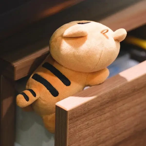 Thumbnail: Muzik Tiger｜躺虎娃娃公仔鎖匙扣 Face Doll Keyring